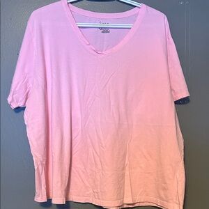 Just My Size Light Pink Tee